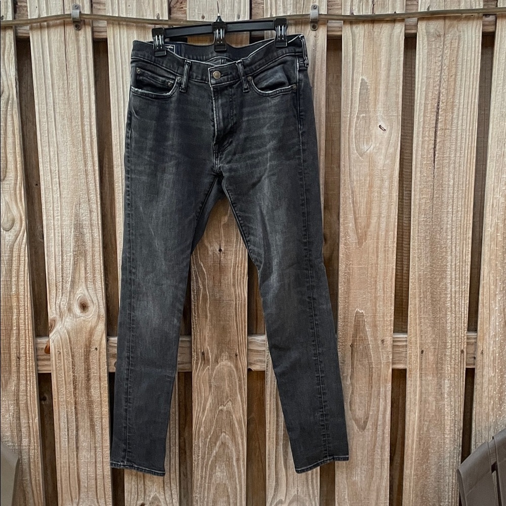 Abercrombie & Fitch Men's Bkack Jeans w32 L 32